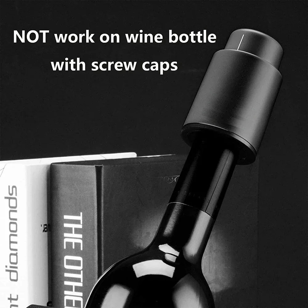 Reusable Push Type Vacuum Memo - Wine Stopper Vacuum review and price