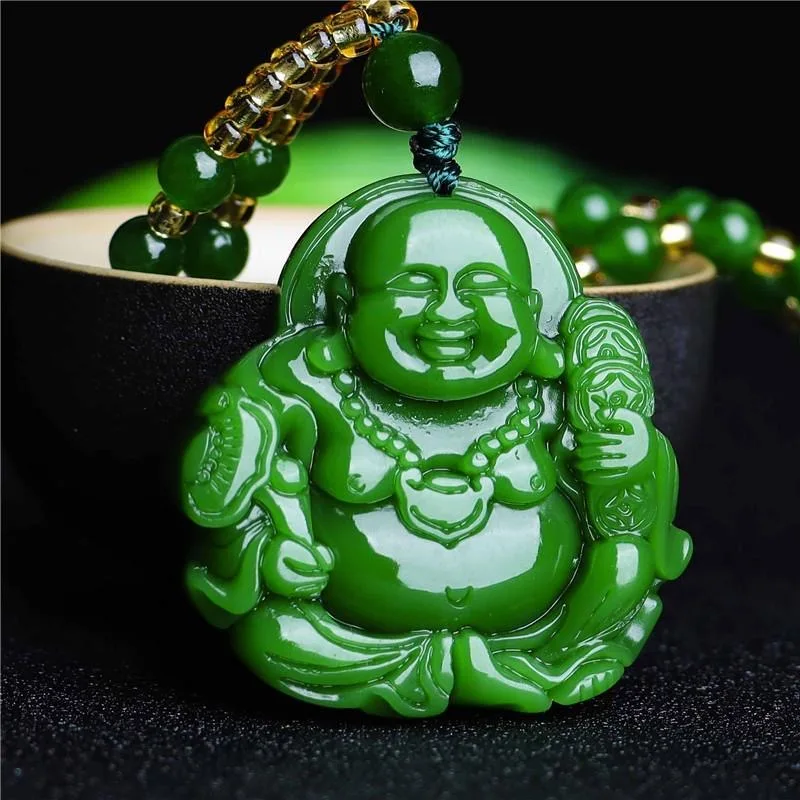 Chinese Green Jade Maitreya Bu - Cocktail Shaker Set review and price