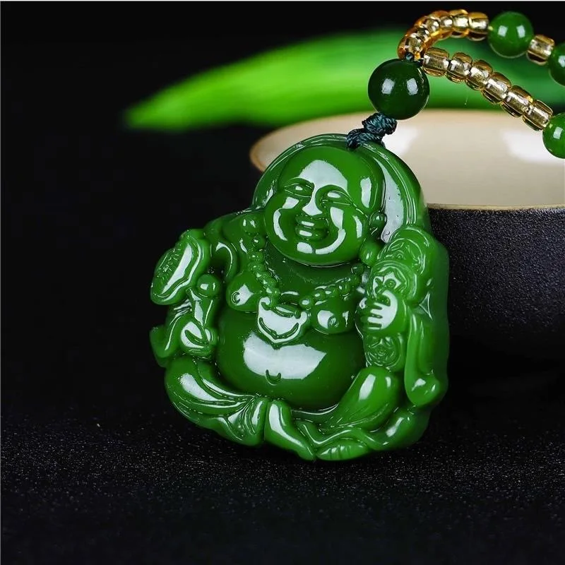 Chinese Green Jade Maitreya Bu - Cocktail Shaker Set review and price