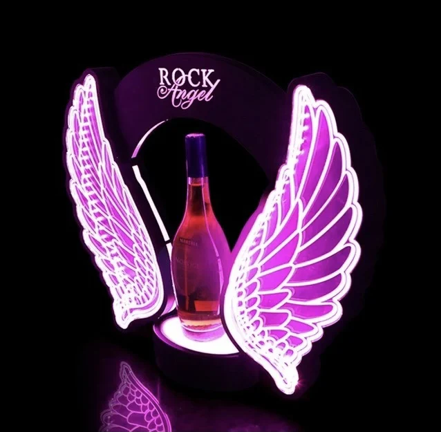 Rechargeable LED Flashing Ange - Wine Beer Rack review and price