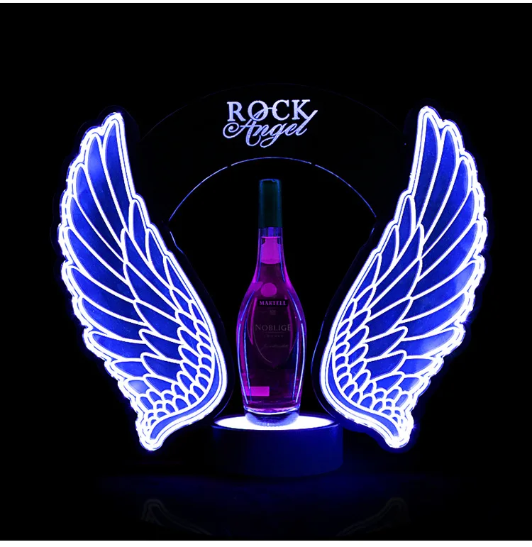 Rechargeable LED Flashing Ange - Wine Beer Rack review and price