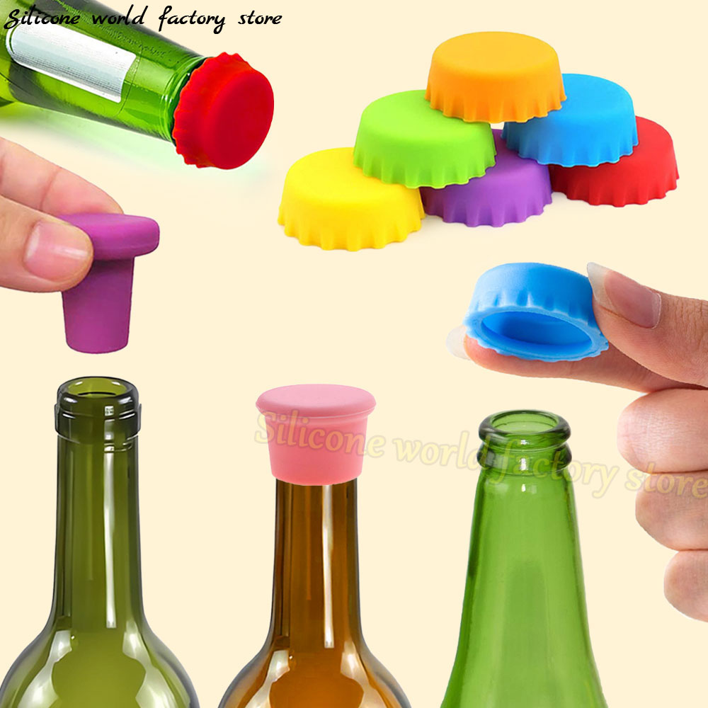 SW 12/6/3PCS Silicone Fresh-ke - Wine Beer Red review and price
