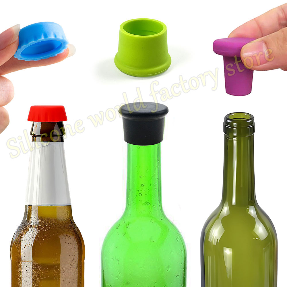 SW 12/6/3PCS Silicone Fresh-ke - Wine Beer Red review and price