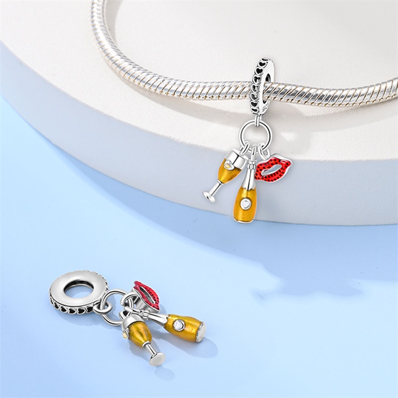 Fashion 925 Sterling Silver Re - Wine Beer Red review and price