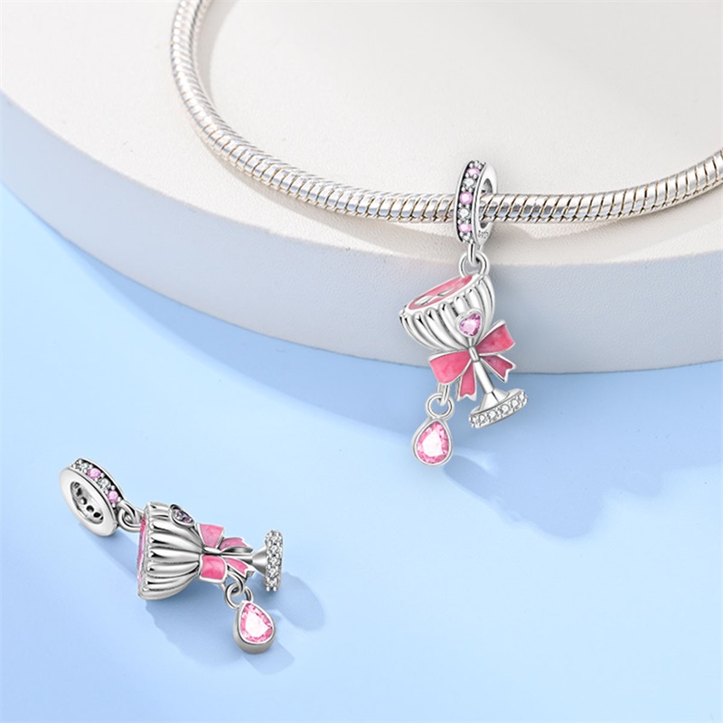 Fashion 925 Sterling Silver Re - Wine Beer Red review and price