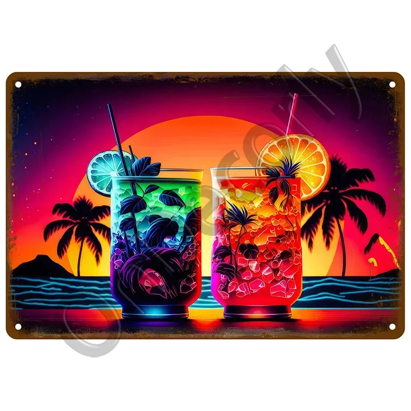 2D Flat Aluminum Round Wall Pl - Wine Beer Brand review and price