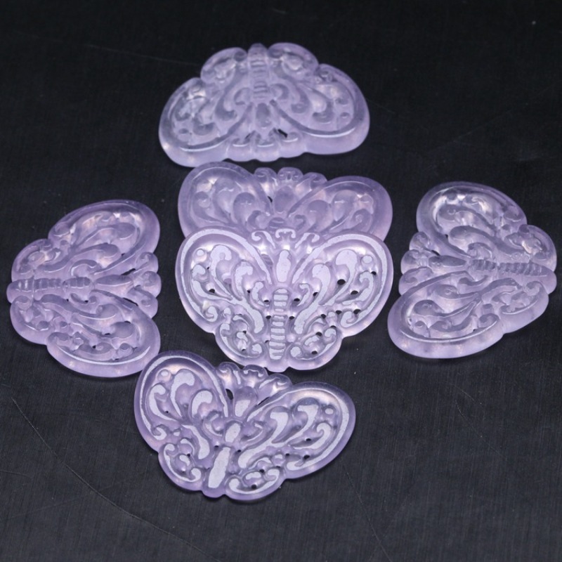 2pc Natural Purple Jade Hollow - Cocktail Shaker Set review and price