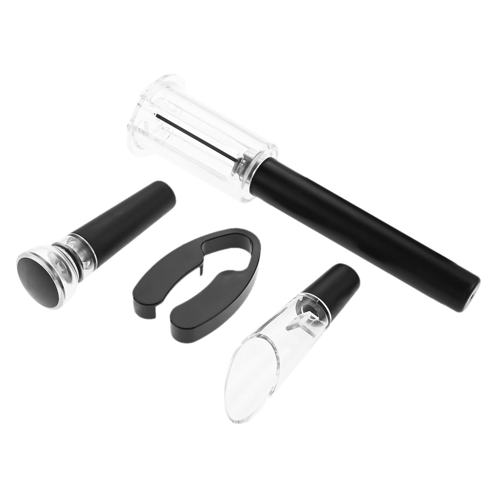 4Pcs Portable Air Pressure Pum - Wine Stopper Vacuum review and price