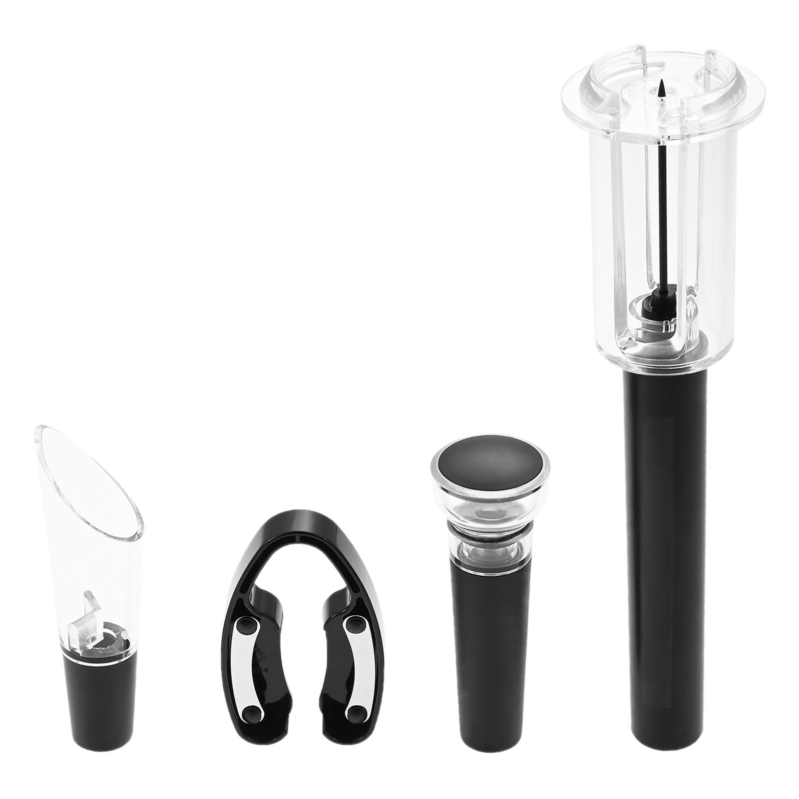 4Pcs Portable Air Pressure Pum - Wine Stopper Vacuum review and price