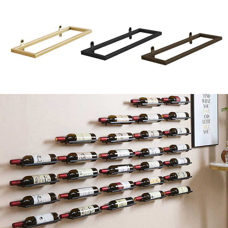 1PC Wall-Mounted Bar Wine Rack - Wine Beer Rack review and price