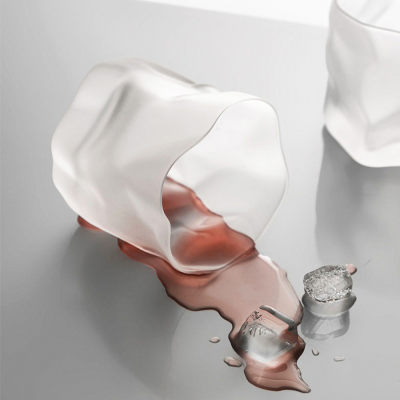 Crumpled Whisky Tumbler Rock C - Wine Beer Tasting review and price