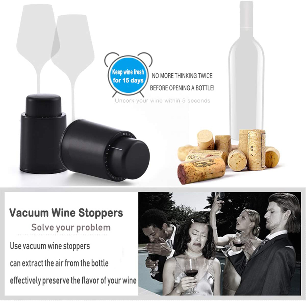 Vacuum Wine Bottle Stopper Sea - Wine Stopper Vacuum review and price