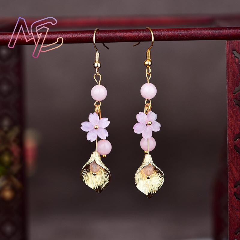 Pink Natural Jade Flower Earri - Cocktail Shaker Set review and price