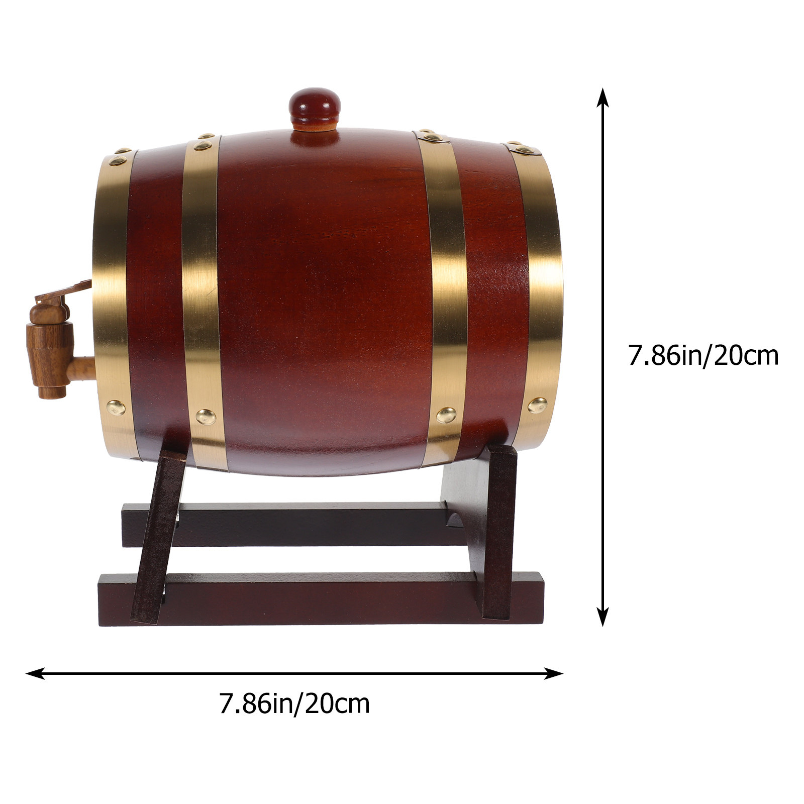 1Set Wood Wine Barrel 1.5L Cla - Wine Beer Red review and price
