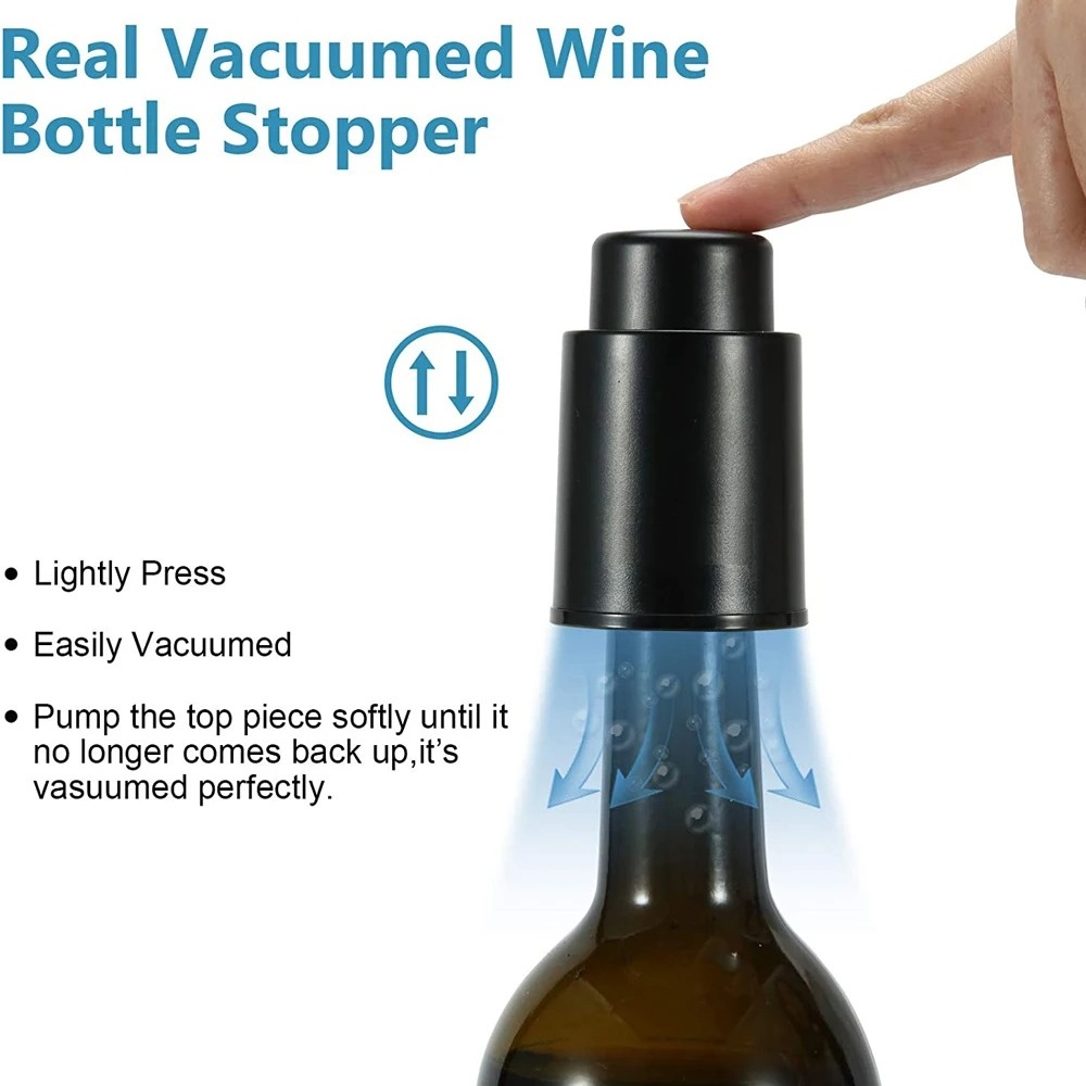 Reusable Vacuum Wine Stopper A - Wine Stopper Vacuum review and price
