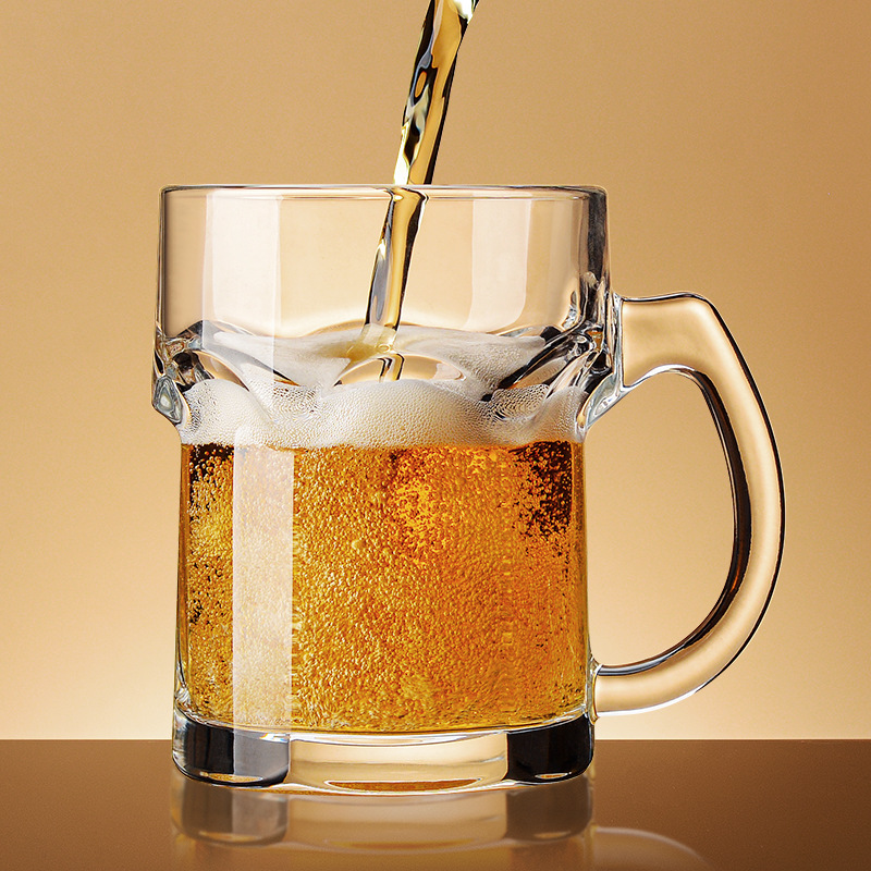 Household beer mug with handle - Wine Beer Red review and price