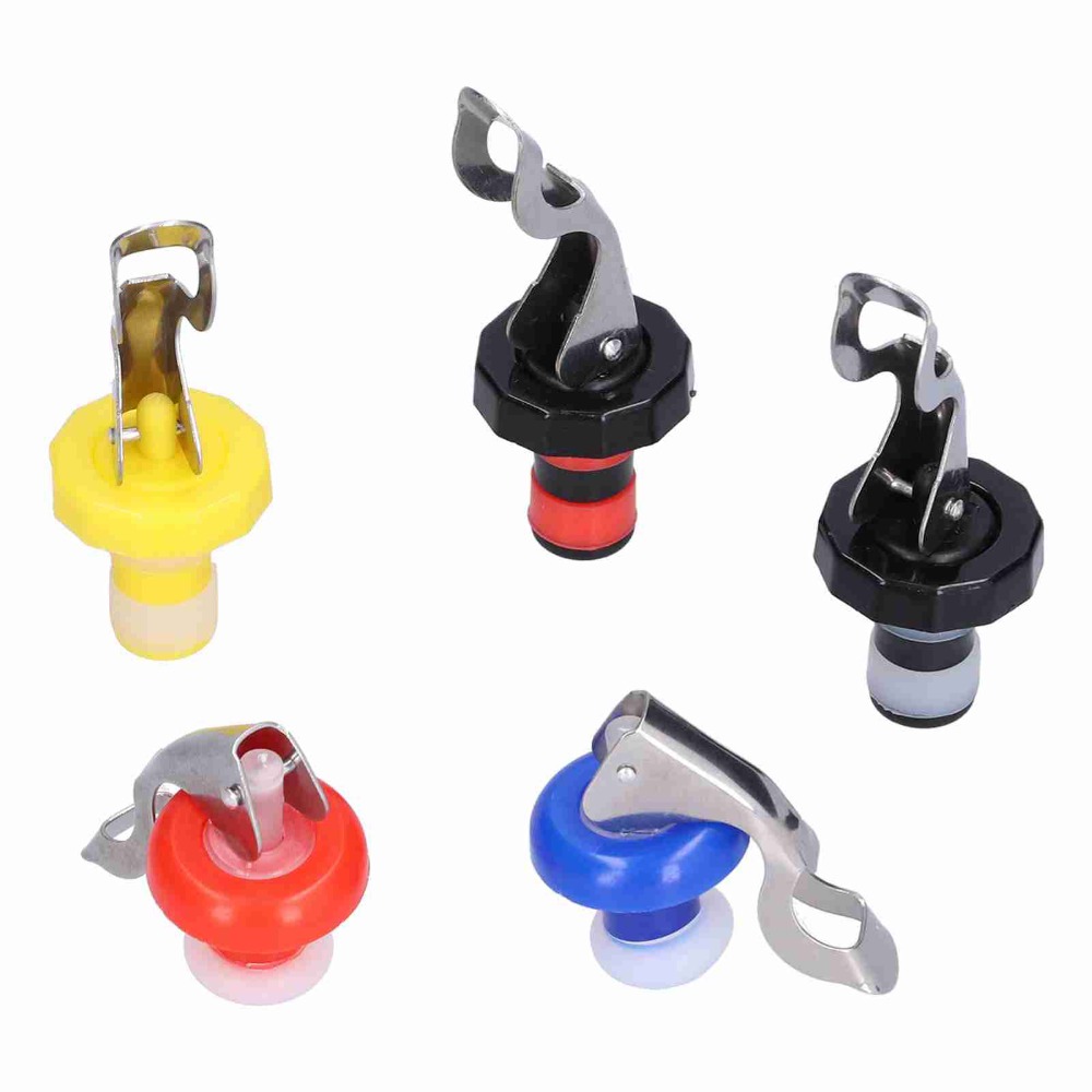 5pcs Silicone Wine Bottle Plug - Wine Stopper Vacuum review and price