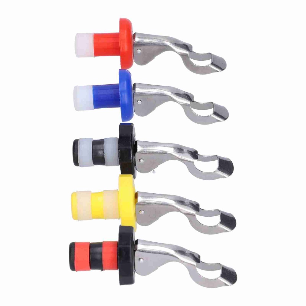 5pcs Silicone Wine Bottle Plug - Wine Stopper Vacuum review and price