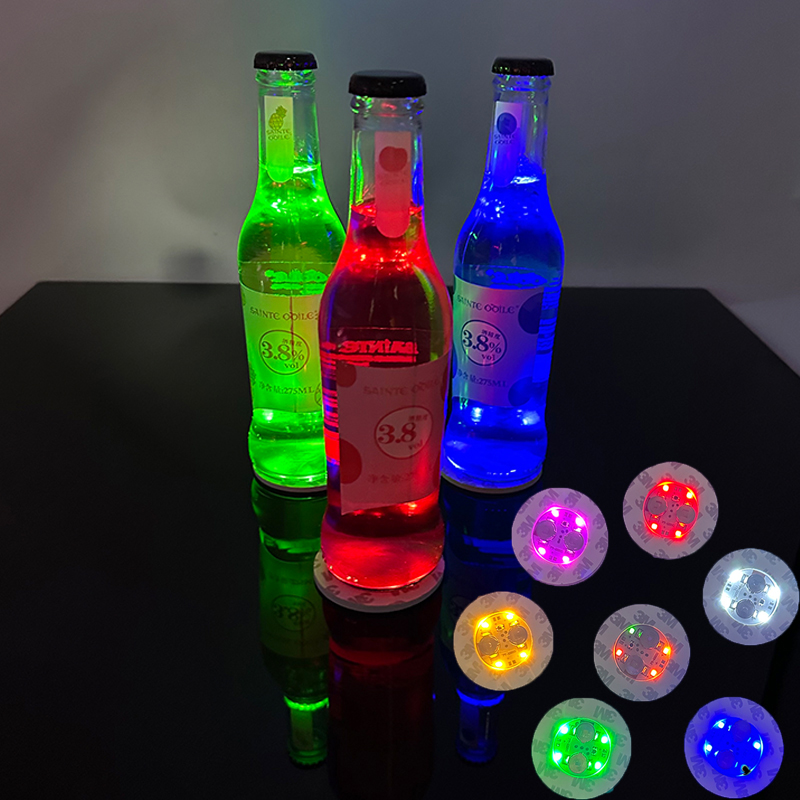 LED Coasters Sticker Night Clu - Wine Beer Red review and price