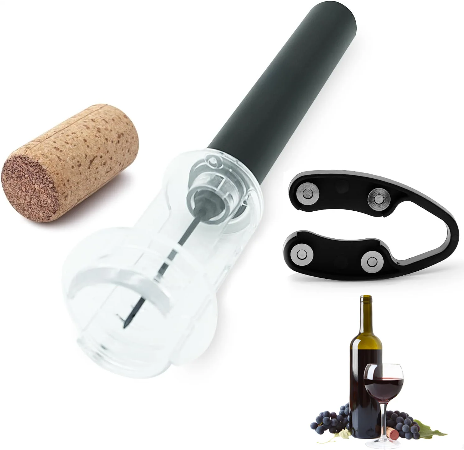 Air Pump Wine Bottle Opener Ai - Wine Stopper Vacuum review and price